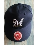 Milwaukee Brewers ~ Team MLB ~ OC Sports ~ Youth Baseball Hat ~ Navy~Adj... - $428.03 MXN
