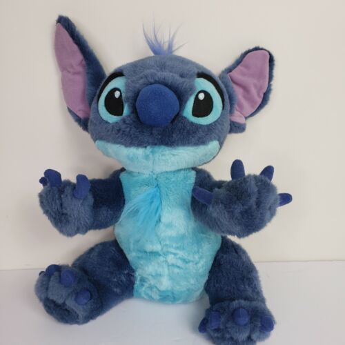 Primary image for Disney Store Stitch As Dog Plush Stuffed Animal Lilo Blue Alien 626 14"
