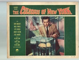 Colossus Of New York-John Baragrey-Otto Kruger-11x14-Color-Lobby Card - £58.15 GBP