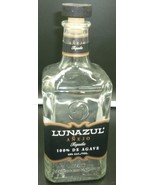 COLLECTIBLE EMPTY BOTTLE LUNAZUL ANEJO TEQUILA - $6.00