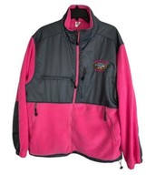 Pigeon Forge Womens Jacket Adult Size XL Pink Fleece Long Sleeve Pockets... - $31.03