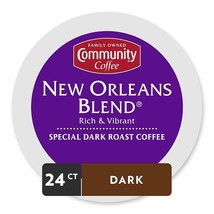 Community Coffee New Orleans Blend Coffee 24 to 144 Keurig K cups Pick A... - £21.17 GBP+