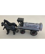 Texas Company Horse Drawn Tank Petroleum &amp; Its Products ERTL Bank 1991 - £18.94 GBP