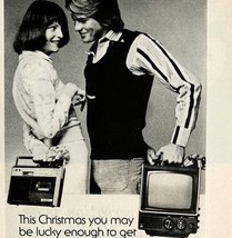 1972 Hitachi Television Radio Advertisement Life Vintage Solid State - $27.28 CAD