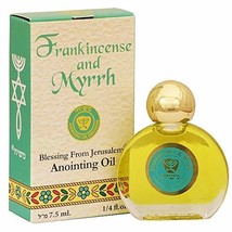 5 x Frankincense &amp; Myrrh Anointing Oil 7.5 ml - 1/4oz from The Holyland Jerusale - £19.14 GBP