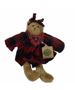 1997 Boyd&#39;s Bears The Artisan Collection 14&quot; Plush &quot;Clara&quot; Buffalo Plaid... - £6.39 GBP