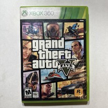 Grand Theft Auto V GTA 5 Xbox 360 - W/Map - Complete CIB - £9.56 GBP