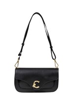 Coccinelle  Women Bag - Designer Black Shoulder Handbag Elegant New - $7,647.32 MXN