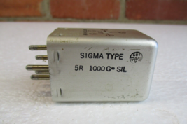 Sigma Instruments Relay Sigma Type 5R 1000G-SIL - $17.50