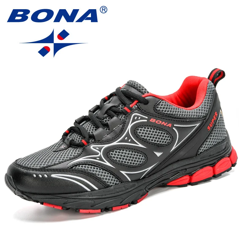 BONA 2024 New Designers Action Leather  Running Shoes Men  Shoes Outdoor Wal Jog - £173.53 GBP