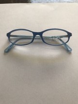 Look Occhiali mod. 4000 Blue Plastic 48-15-135 Hipster Vintage Eyeglasses Frames - $35.00