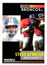 Steve Atwater Denver Broncos 1991 Score Pinnacle NFL Football Card - £0.99 GBP