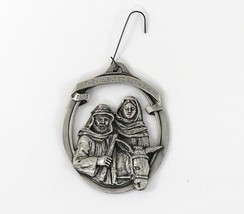 Christmas Ornament Fine Pewter 1990 Limited Edition CPH Bethlehem USA Vintage - £11.60 GBP