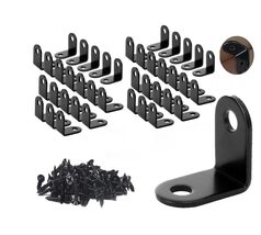 90 Degree Corner Bracket L Shape 1-1/4" x 1-1/4" x 2-1/4" Tall, Pack of ... - $17.10+