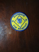 Algonquin Cub Olympics 1976 Boy Scouts Patch - £62.83 GBP