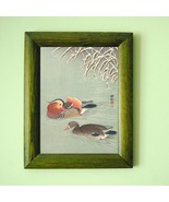 Mandarin Ducks, Wall Art, Ohara Koson, Japanese Art, Poster and Canvas  - £9.50 GBP+