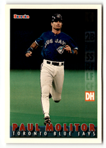 1995 Bazooka #102 Paul Molitor    Toronto Blue Jays Baseball Cards - £1.34 GBP