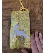 Yellow Glittery Christmas Gift Bag - $13.70 CAD
