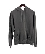 Rokit Grey Sleeve Spell Out Logo Hoodie Size Small - $36.62