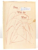 Winston O. Abbott Sing With The Wind Signed 1st Edition 11th Printing - £48.08 GBP