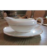 VILLEROY &amp; BOCH LA ROTONDA BONE CHINA GRAVY BOAT &amp; PLATE PALOMA PICASSO ... - $1,383.03 MXN