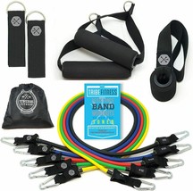 Tribe Fitness 12 Piece Resistance Band Set RB47 Brand New - £15.90 GBP