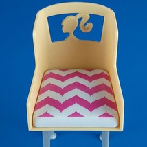 Mattel Barbie Doll Replacement Dinner Date Chair CGM01-2059 Silhouette 2014 - £7.17 GBP