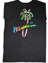 VTG Neon Hawaii Single Stitch Oversized T-shirt Beach Cover-Up OSFA USA Made 90s - £18.23 GBP