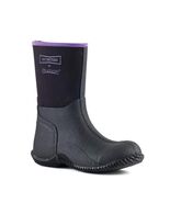 Ovation Women Mudster Mid Calf Barn Boots Purple/black Size 7 / EUR 38 - $58.67