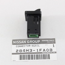 Nissan Infiniti USB Auxiliary Audio Input Adapter Port Charger 284H3-1FA0B - £33.46 GBP