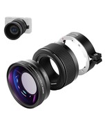 NEEWER Wide Angle Lens Compatible with Sony ZV1 Camera, 2 in 1 18mm HD W... - £109.29 GBP