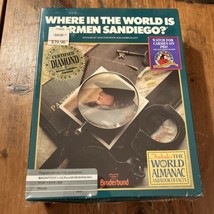 Where In the World Is Carmen Sandiego w/ Almanac MACINTOSH 1989 1990 New... - £59.12 GBP