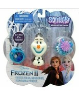 Frozen II Squishy Necklace Olaf Design Beads Charm Craft Art Jewelry Dis... - £5.24 GBP