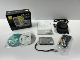 Nikon Coolpix S3300 16.0 MP Digital Camera For Parts Includes Accessories - $34.99