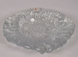 Blenko Footed Ashtray Bowl Glass - £14.80 GBP