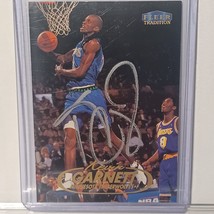 Fleer Tradition #100 Kevin Garnett NBA HOF Signed Autographed COA Celtics - £59.63 GBP