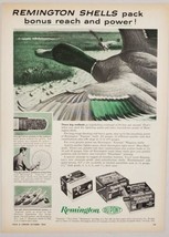 1960 Print Ad Remington Shotgun Shells Hunters &amp; Mallard Ducks Bridgepor... - £12.01 GBP