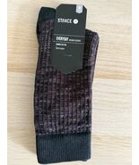 STANCE Men’s Everyday Versailles Socks Maroon Size Medium Crew Comfort Fit - $15.83
