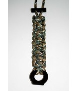 Adj. Fire Starter Necklace With Xtra  Reflective Surv 550 Paracord Survi... - $15.35 CAD