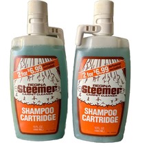 Vtg Regina Steemer Carpet Cleaner Shampoo Cartridge 15 Fl oz New LOT Of 2 - $28.05