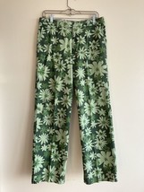 Vintage A&amp;F Bright Colorful Green Boho Hippie Jeans Pants  High Waist 32&quot; x 30&quot; - £176.00 GBP