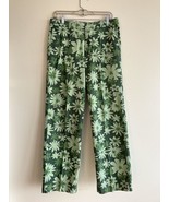 Vintage A&amp;F Bright Colorful Green Boho Hippie Jeans Pants  High Waist 32... - £177.22 GBP