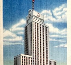 Mercantile Bank Building Dallas Texas Postcard City In The Sky c1930-40s PCBG8C - £15.46 GBP