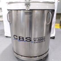 Custom BioGenic Systems ASC24T V-3000 Isothermal Liquid Nitrogen Tank Fr... - $3,540.00