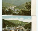 2 Mauch Chunk &amp; Mt Pisgah Undivided Back Postcard Pennsylvania  - $17.80