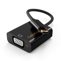 CableCreation USB C Male to VGA Female Adapter 1080P@60Hz, Type C to VGA Convert - £14.42 GBP