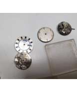 Vintage 60&#39;s Men&#39;s Watch LOT Benrus Hirsch Croton UWE Co. Movement Blue ... - $704.32 MXN
