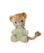Antique Vintage GUND Lion 14&quot; Swedlin Sani-Foam Rubber Stuffed plush tag - $19.00