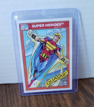 1990 Marvel Super Heroes Trading Card Impel Quasar # 15 - £1.54 GBP