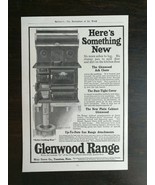 Vintage 1911 Glenwood Gas Range Weir Stove Company Full Page Original Ad - £5.24 GBP